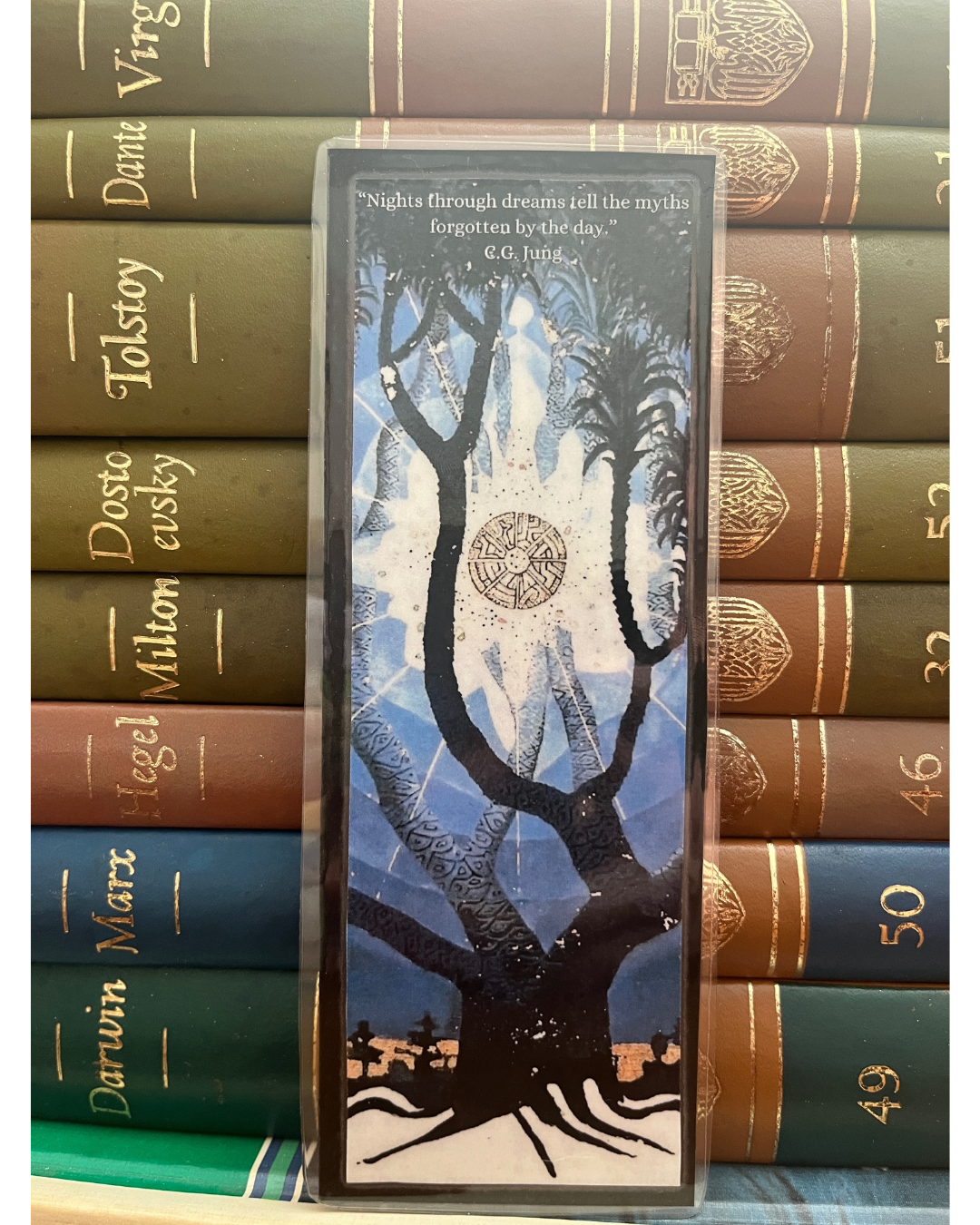 Carl Jung Quote & Art work Bookmark