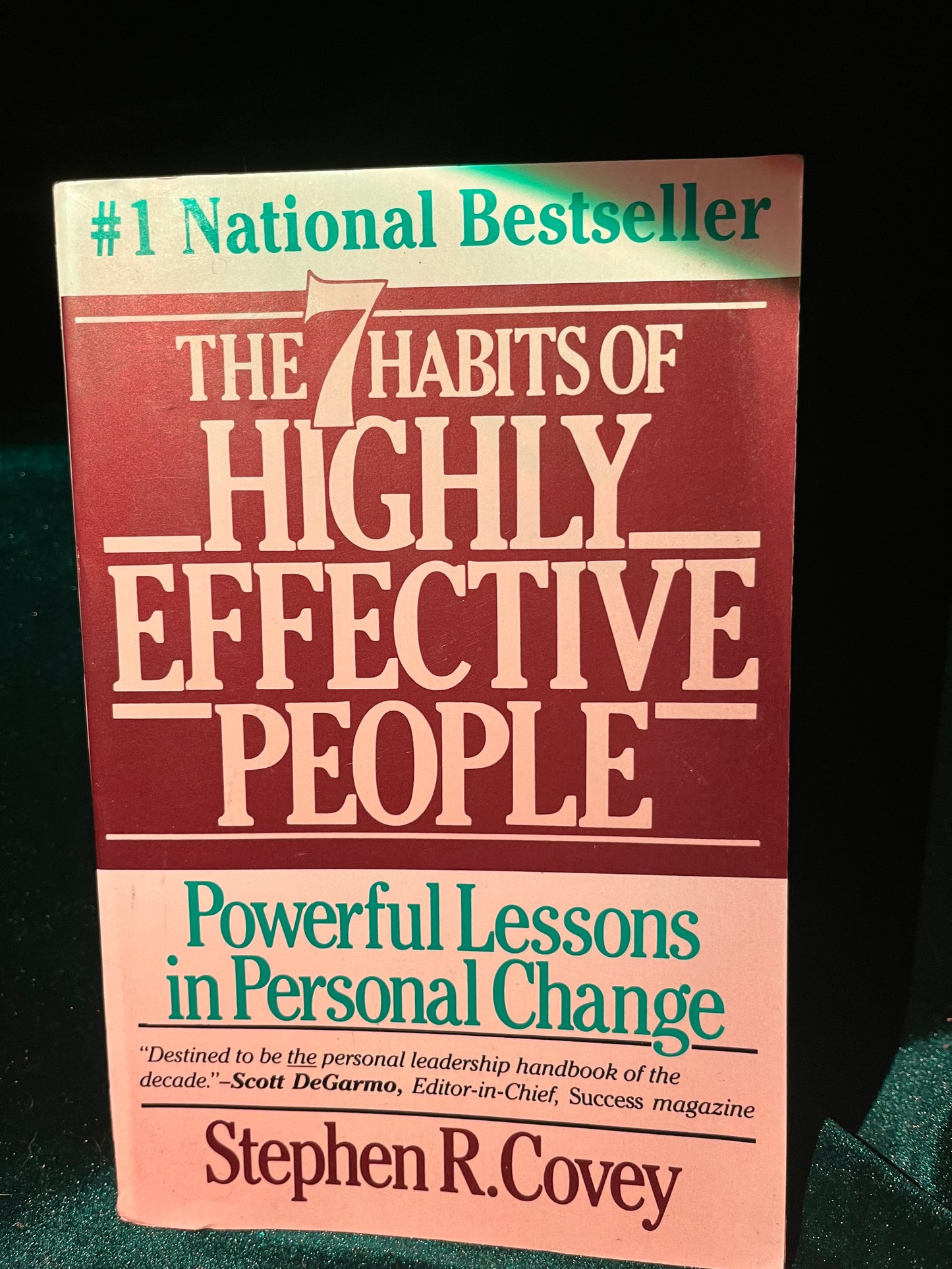 The 7 Habits of Highly Effective People: Powerful Lessons in Personal Change by Stephen R. Covey