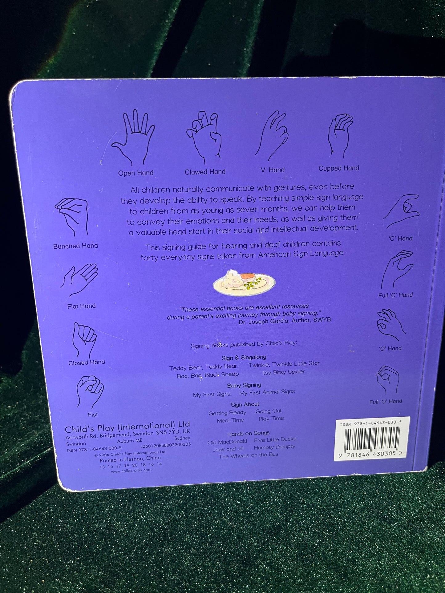 Sign About Meal Time: ASL Board Book by Child’s Play