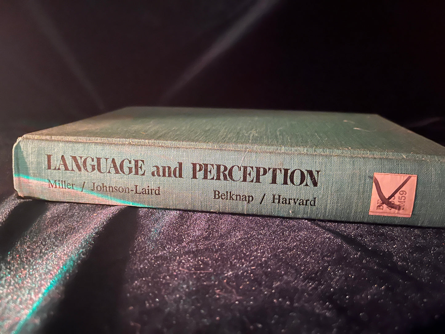 Language and Perception by George A. Miller & Philip N. Johnson-Laird
