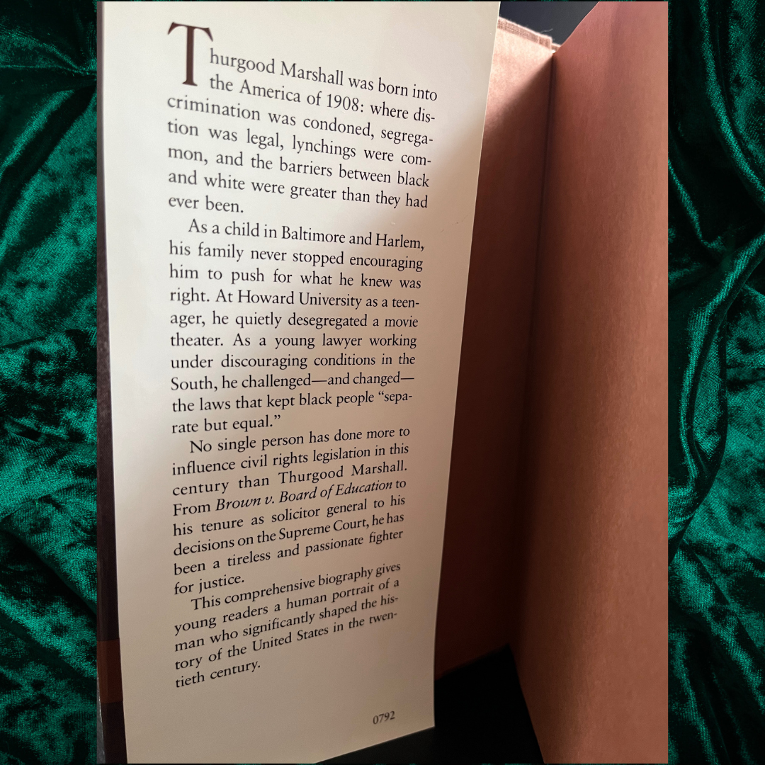 Thurgood Marshall: A Life for Justice by James Haskins