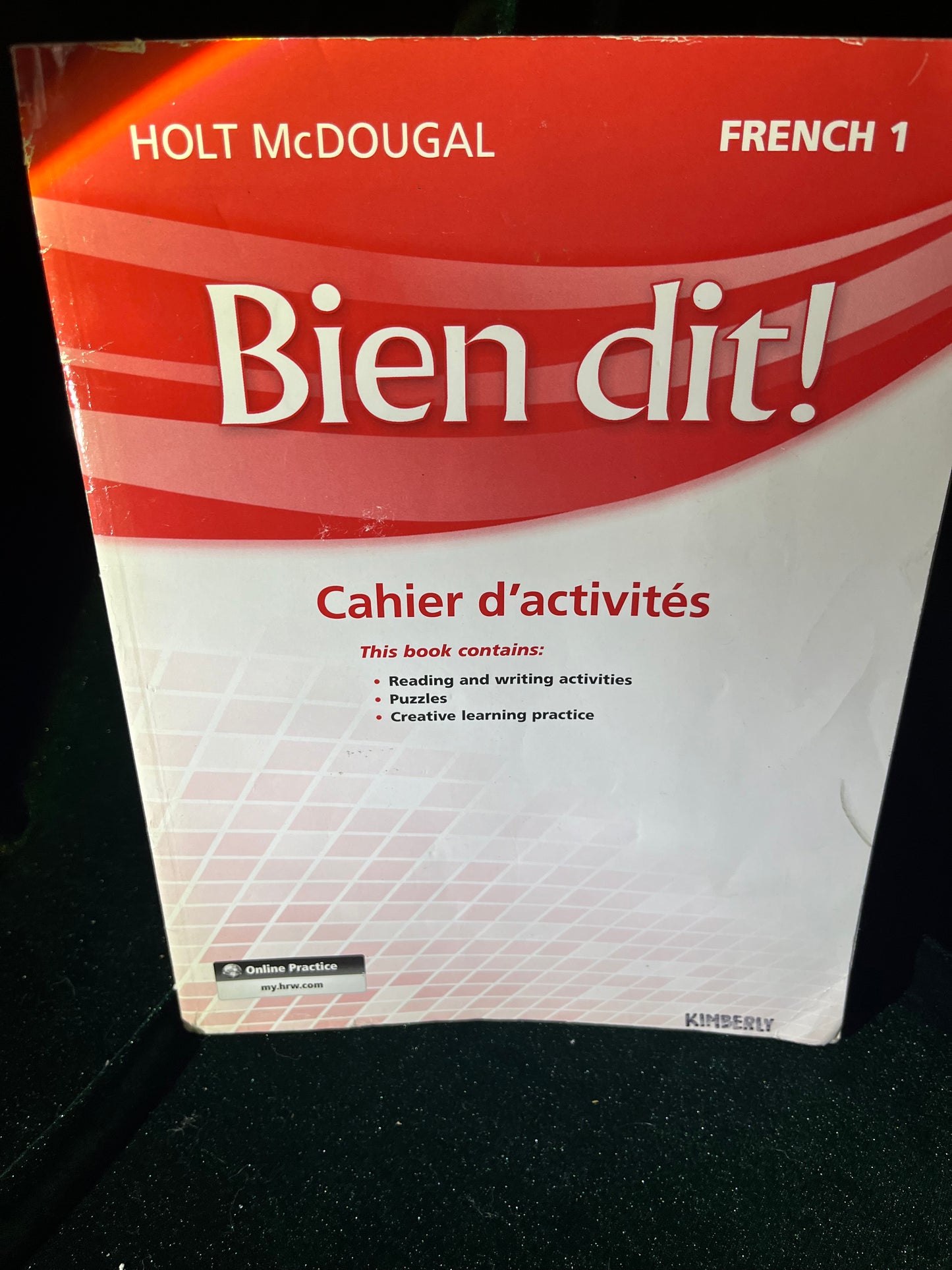 Bien dit! French 1 textbook