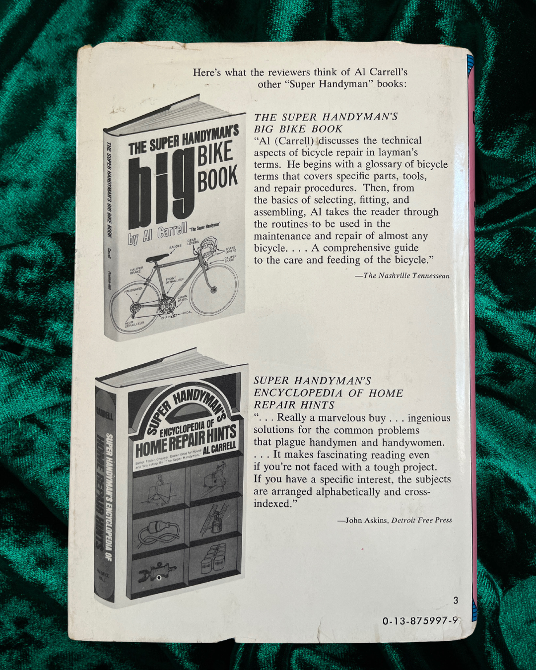 Super Handyman’s Fix and Finish Furniture Guide by Al Carrell