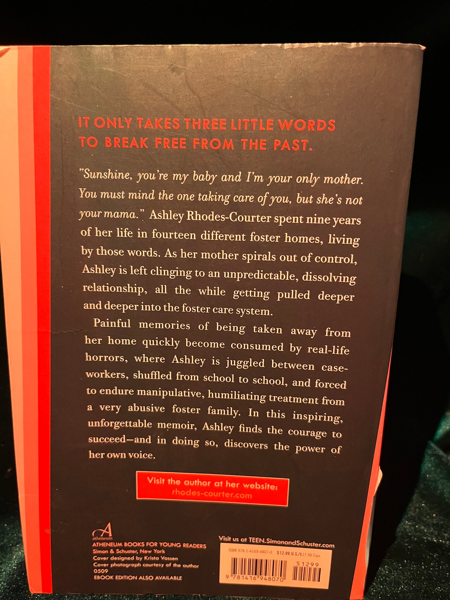 Three Little Words by Ashley Rhodes-Courter