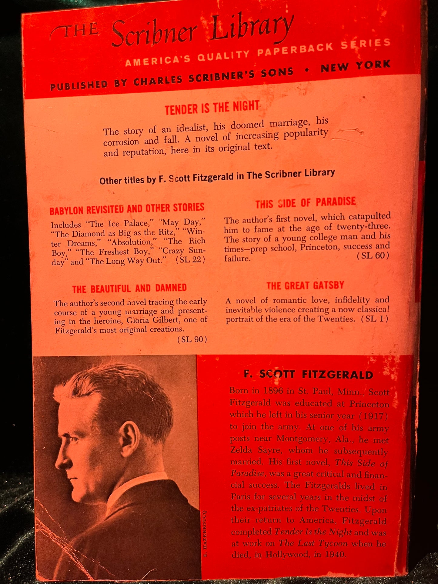 Tender is the Night by F. Scott Fitzgerald