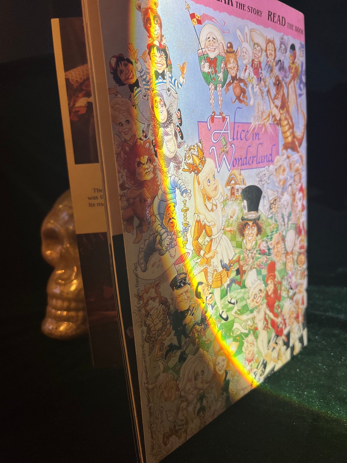 {Collectors} Alice in Wonderland Paperback Adapted by P. McBride, D. Walden, P. Hammond and J.Friedman