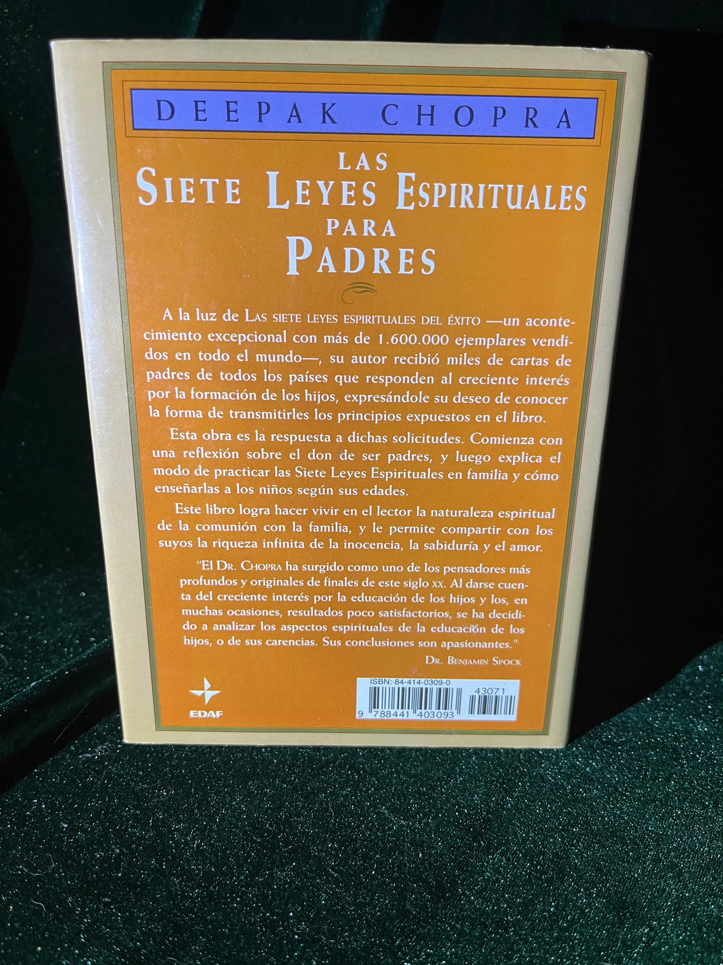 Las Siete Leyes Espirituales para Padres by Deepak Chopra (Spanish)