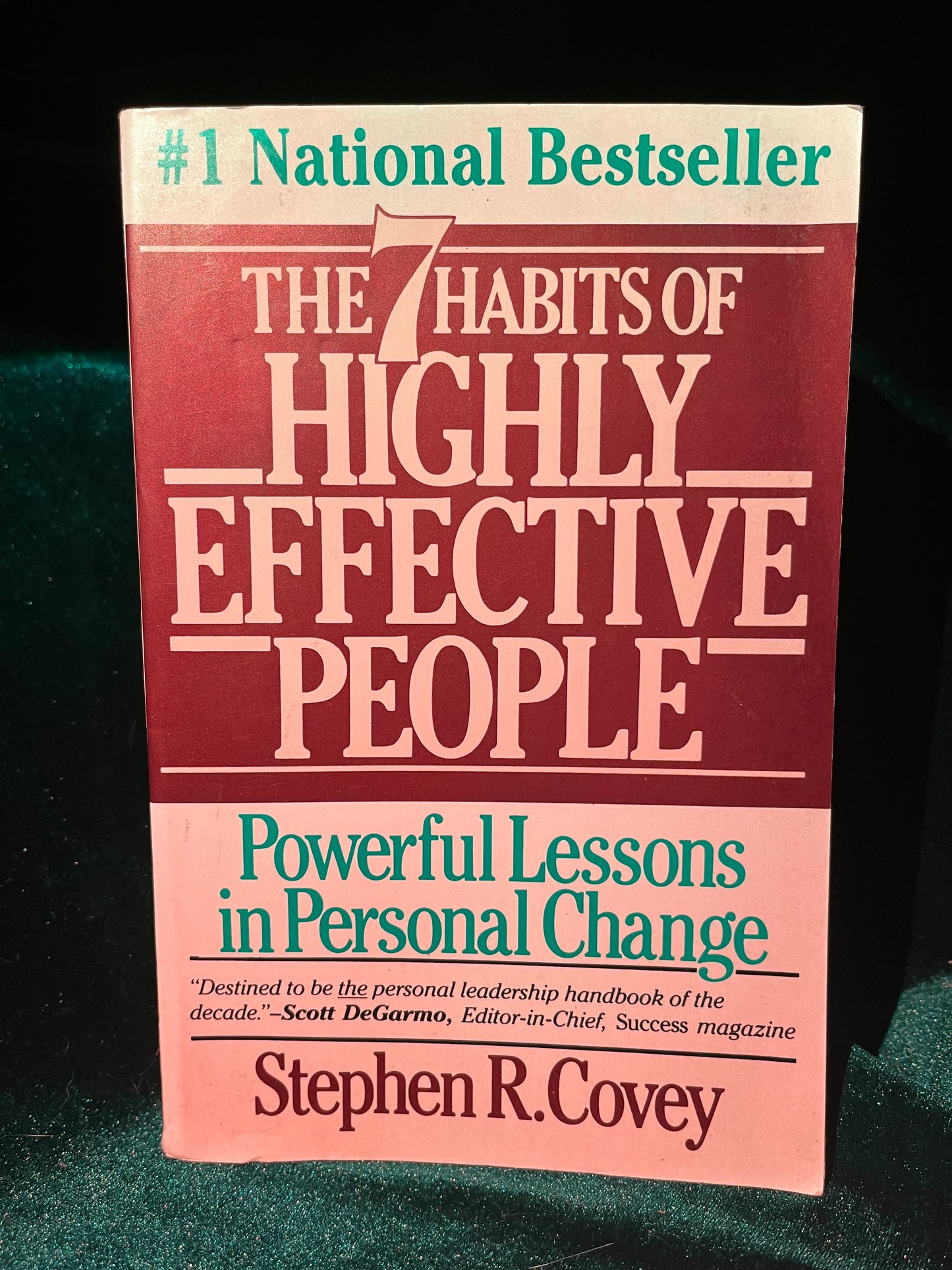 The 7 Habits of Highly Effective People: Powerful Lessons in Personal Change by Stephen R. Covey
