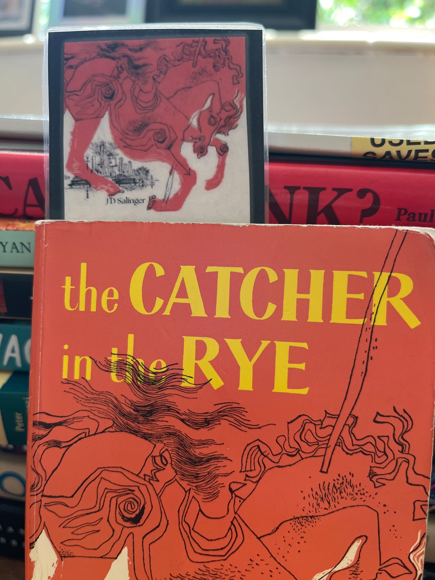 Cather in the Rye Book Mark