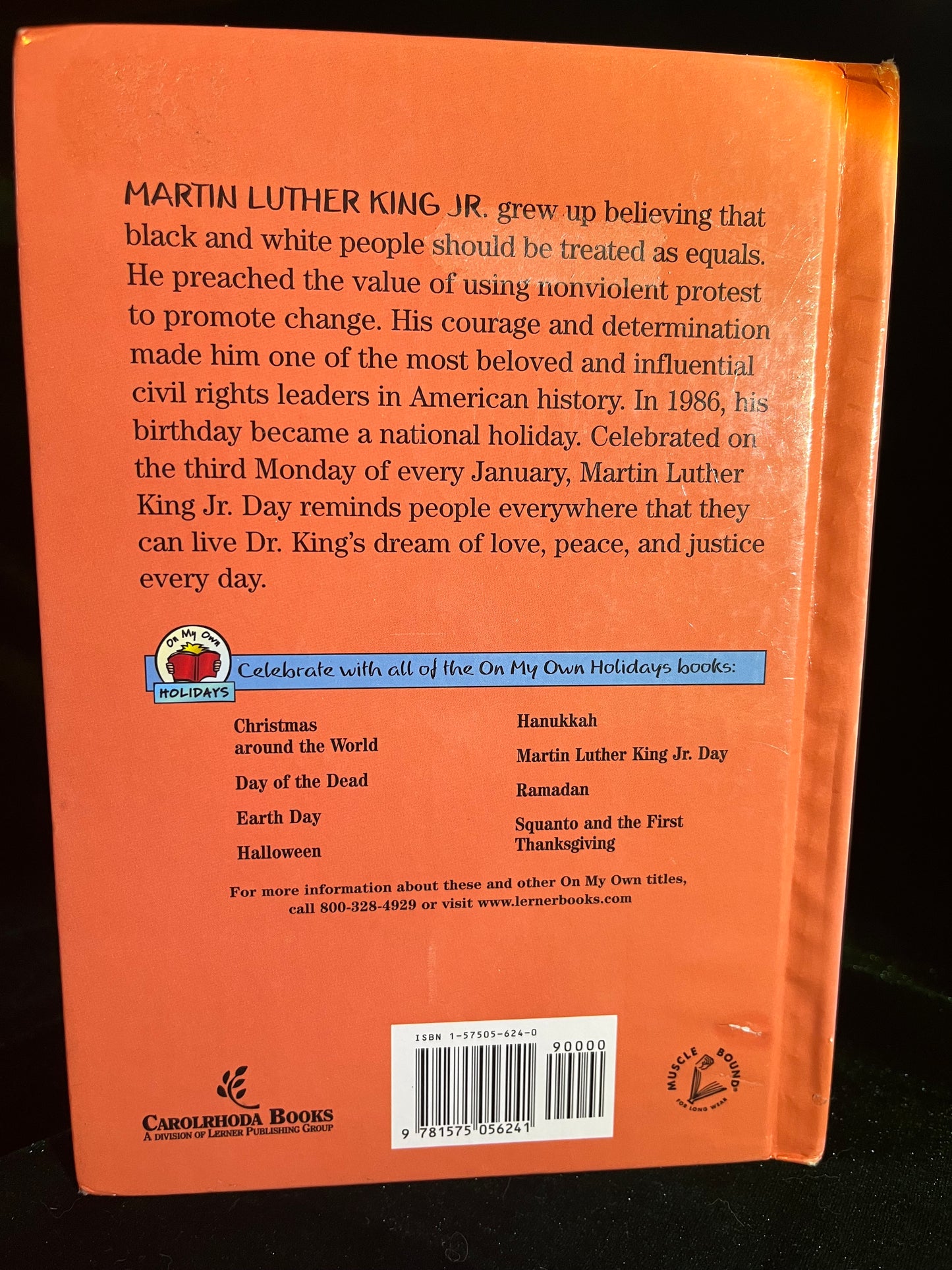 Martin Luther King Jr. Day by Linda Lowery