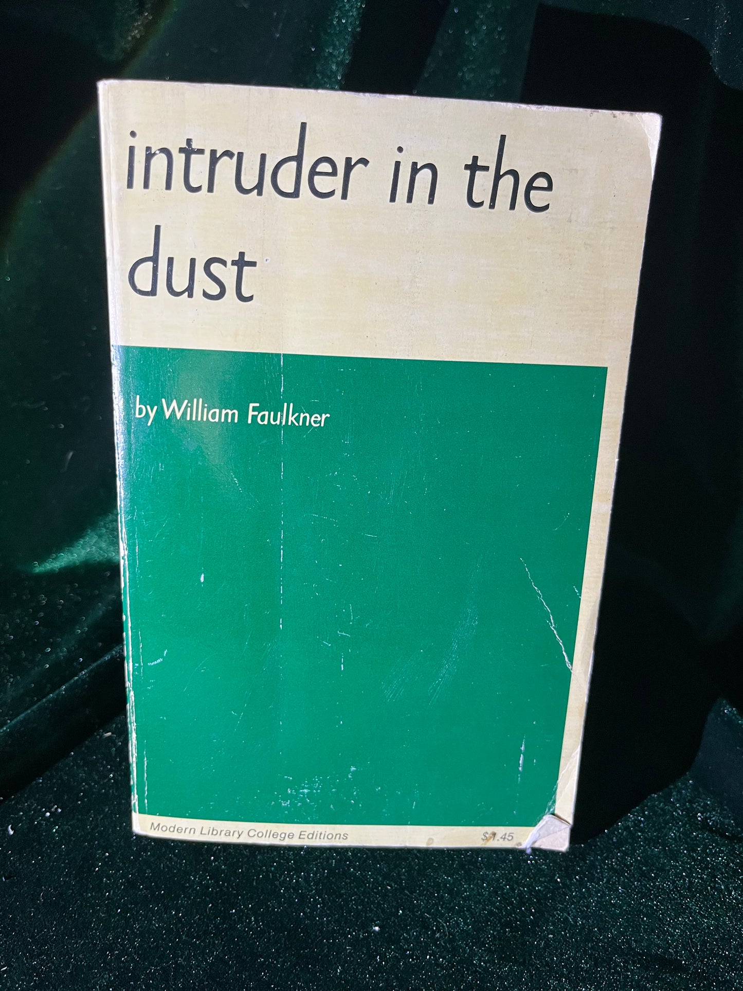 Intruder in the Dust by William Faulkner (heavily notated)