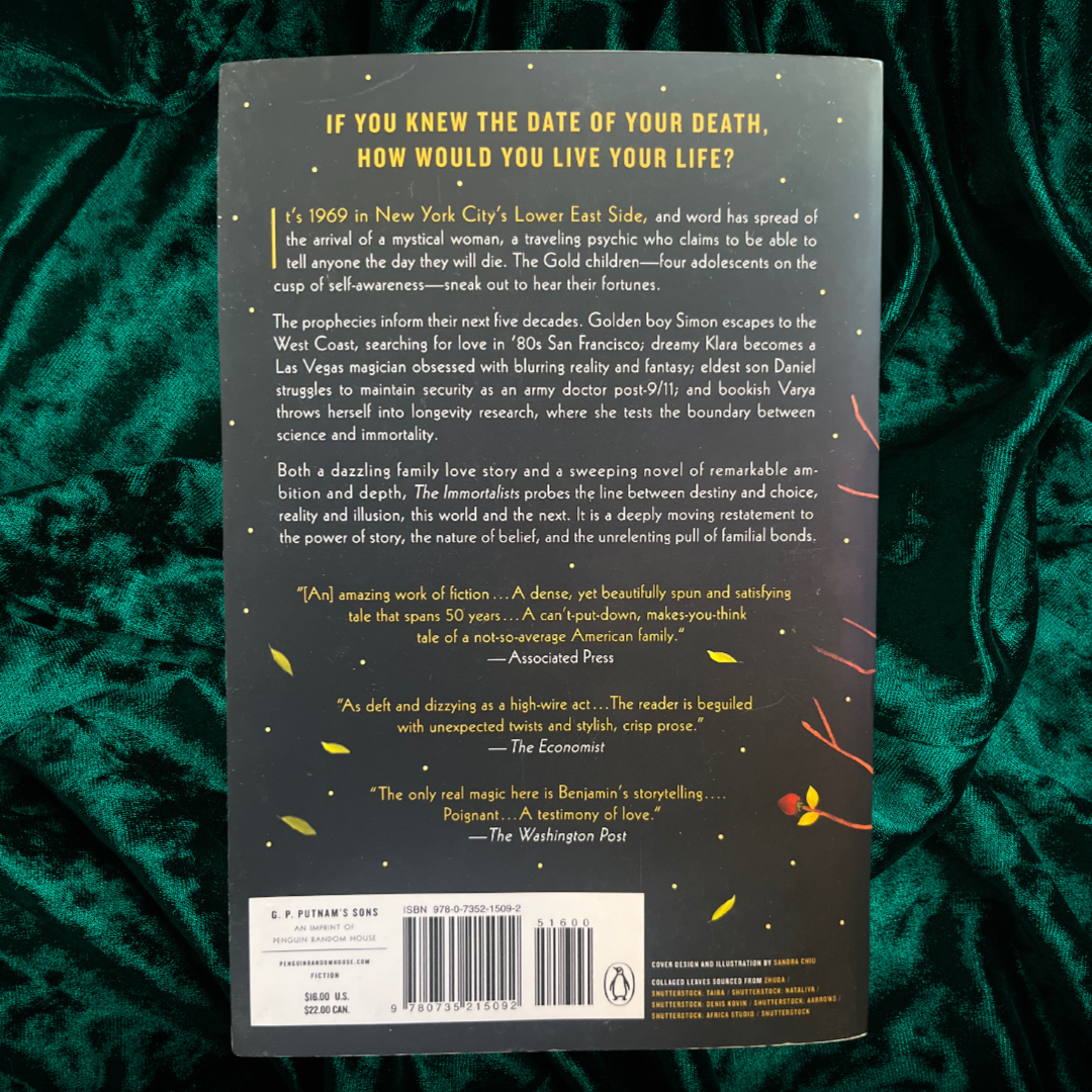 The Immortalists by Chloe Benjamin