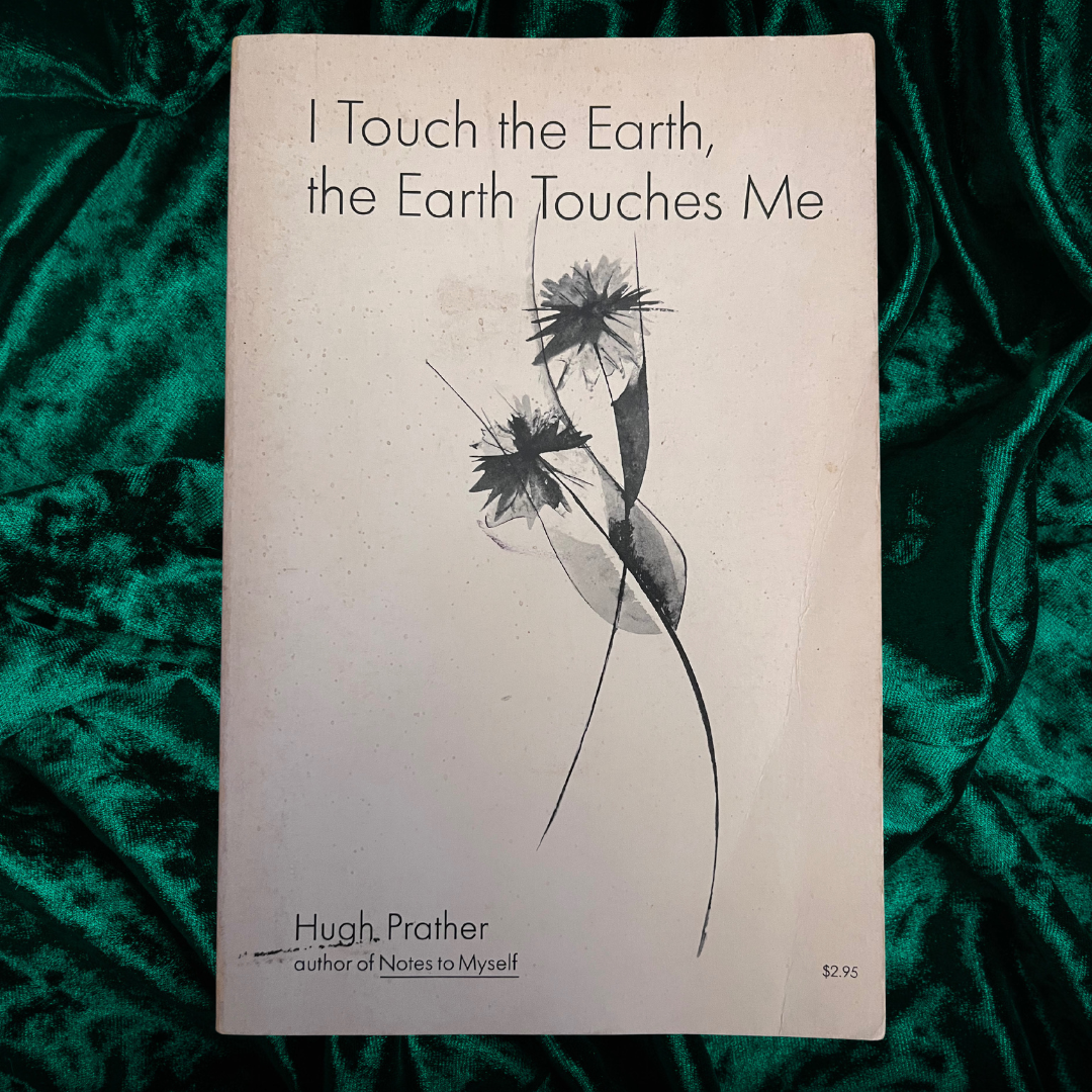 I Touch the Earth, the Earth Touches Me by Hugh Prather
