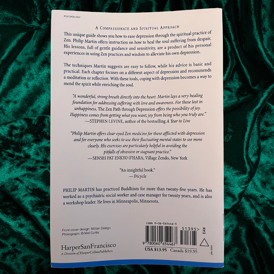 The Zen Path through Depression by Philip Martin