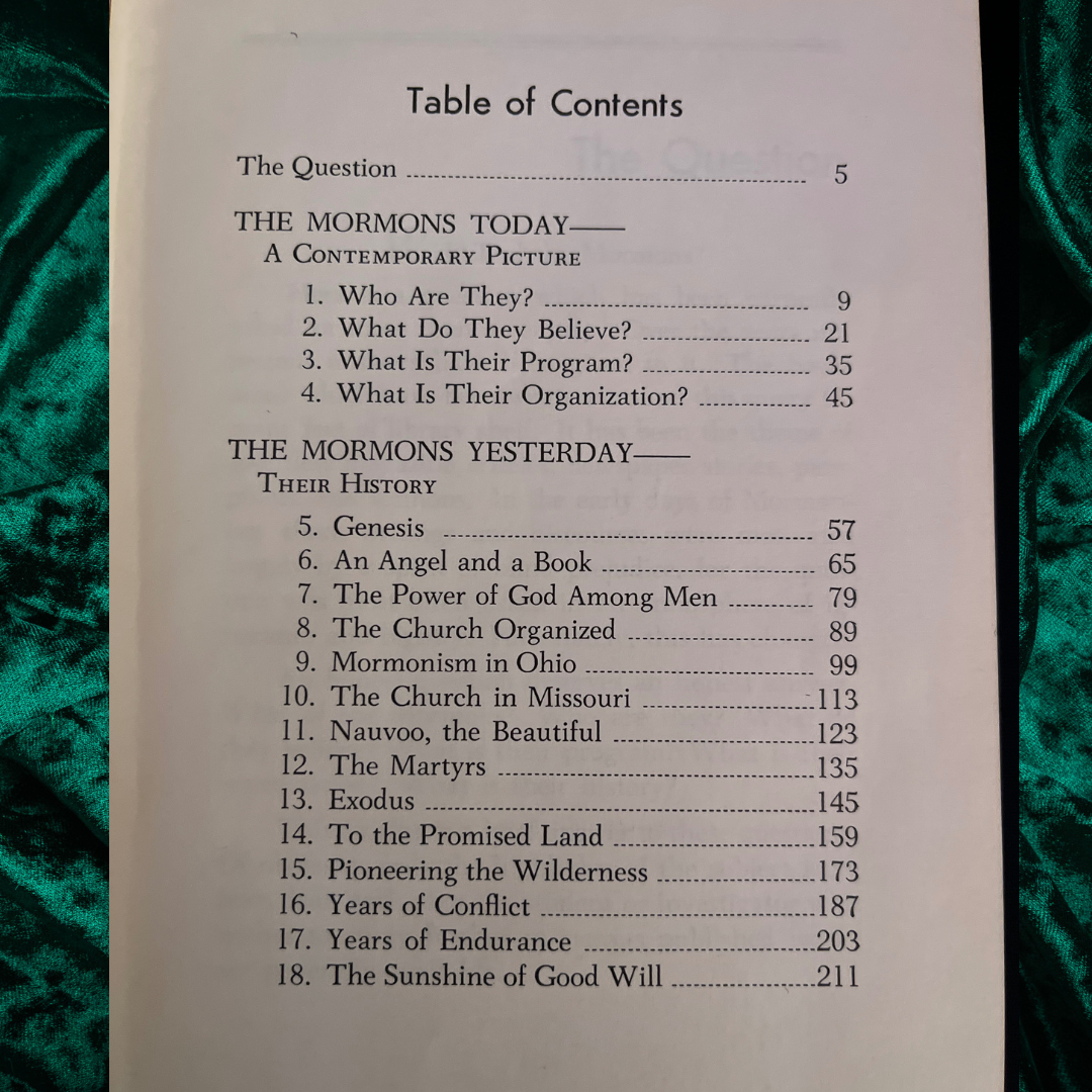What of the Mormons? By Gordon B. Hinckley
