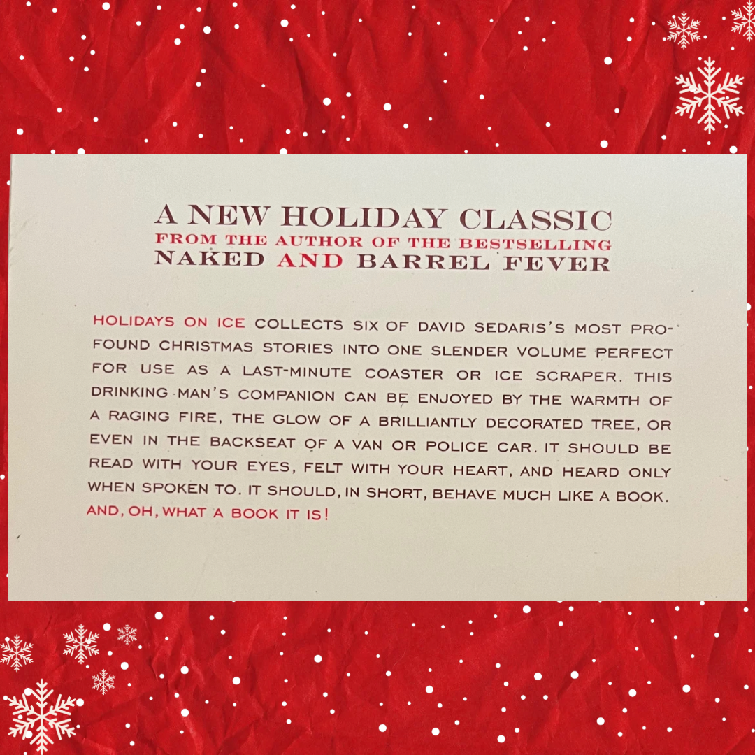 Holidays on Ice by David Sedaris