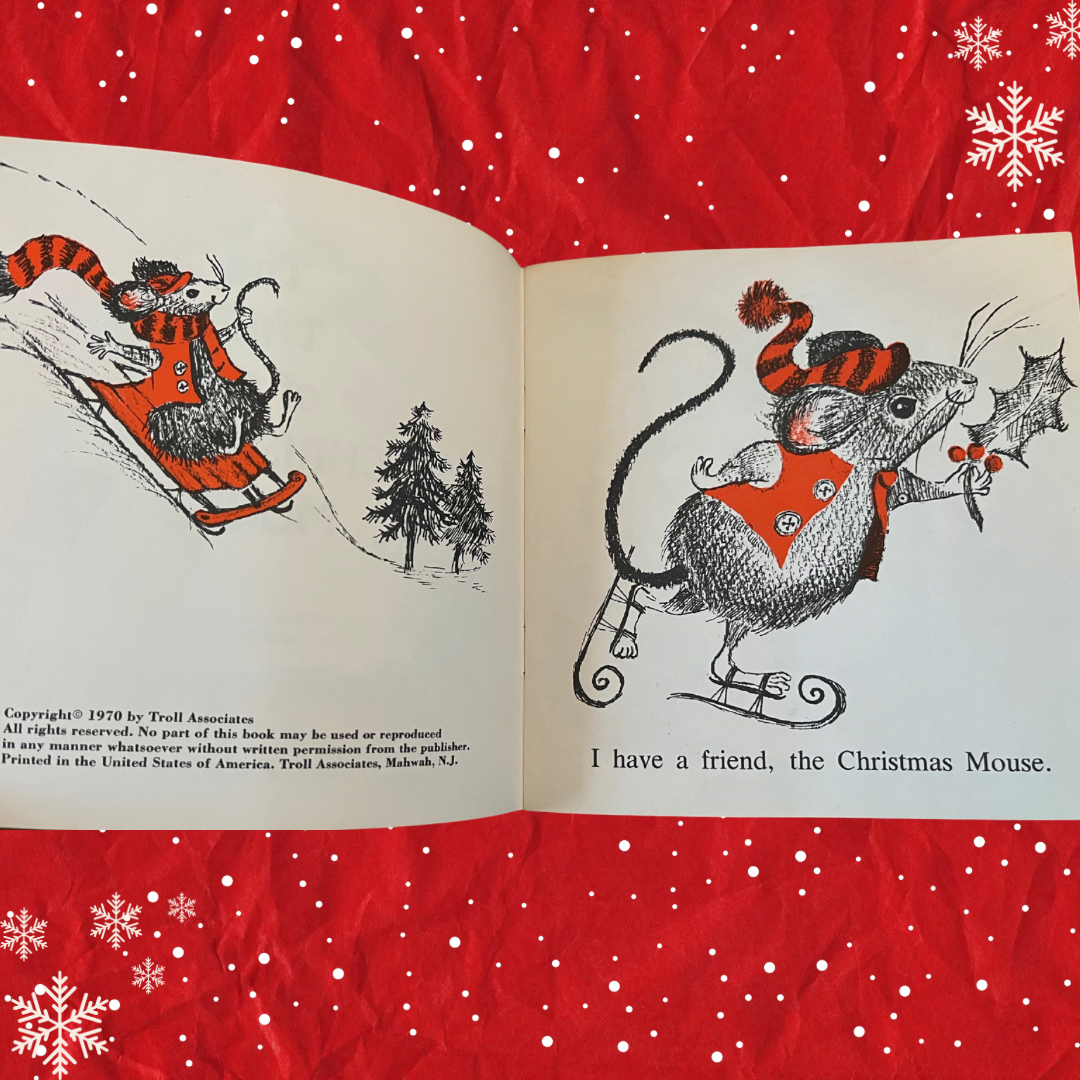Tale of the Christmas Mouse (1970) A First-Start Easy Reader by Judith Fringuello
