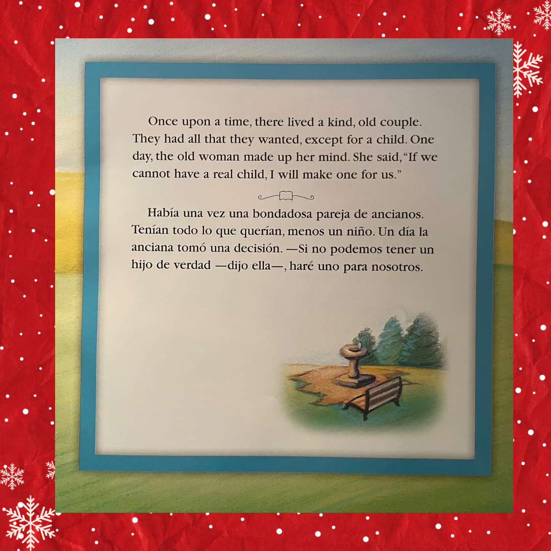 The Gingerbread Man/El Hombre de Pan de Jengibre (bilingual) told by Catherine McCafferty