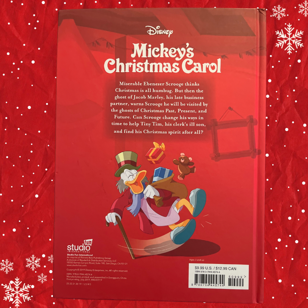 Disney Mickey’s Christmas Carol