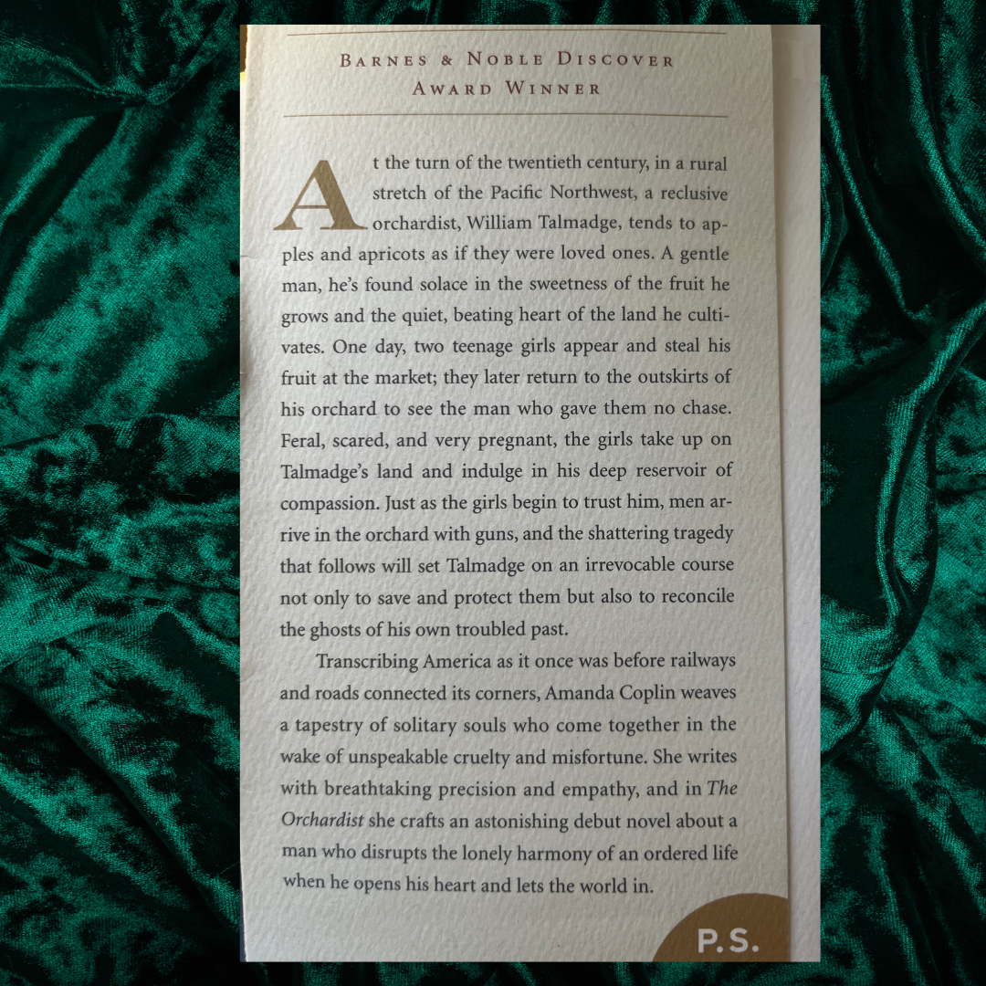 The Orchardist by Amanda Coplin