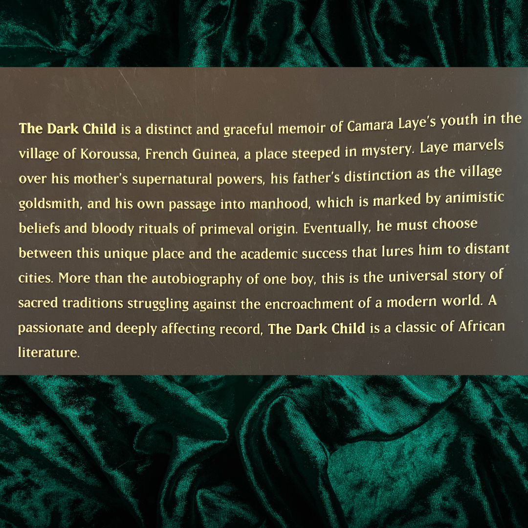 The Dark Child by Camara Laye