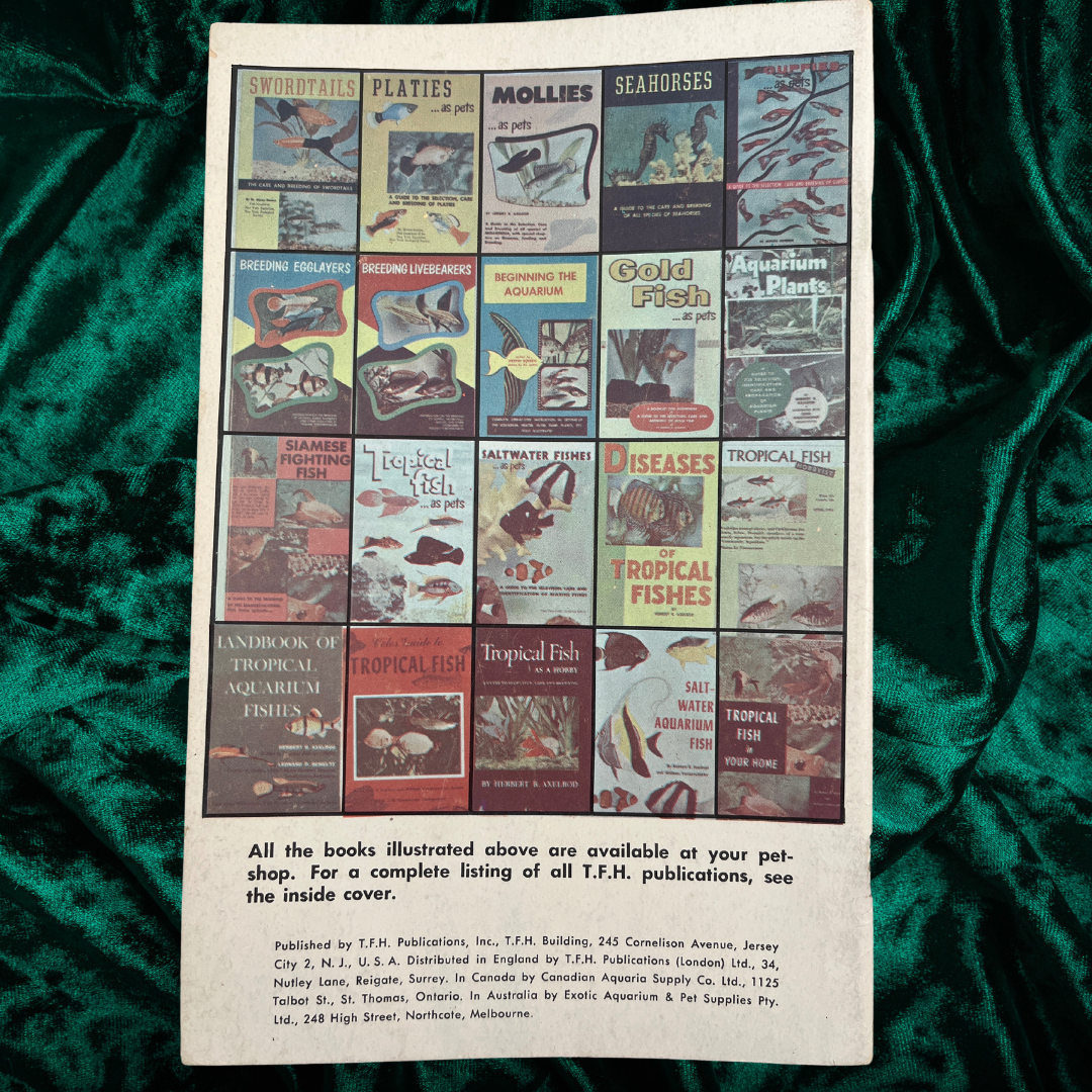 Siamese Fighting Fish by Dr. Myron Gordon (Booklet)