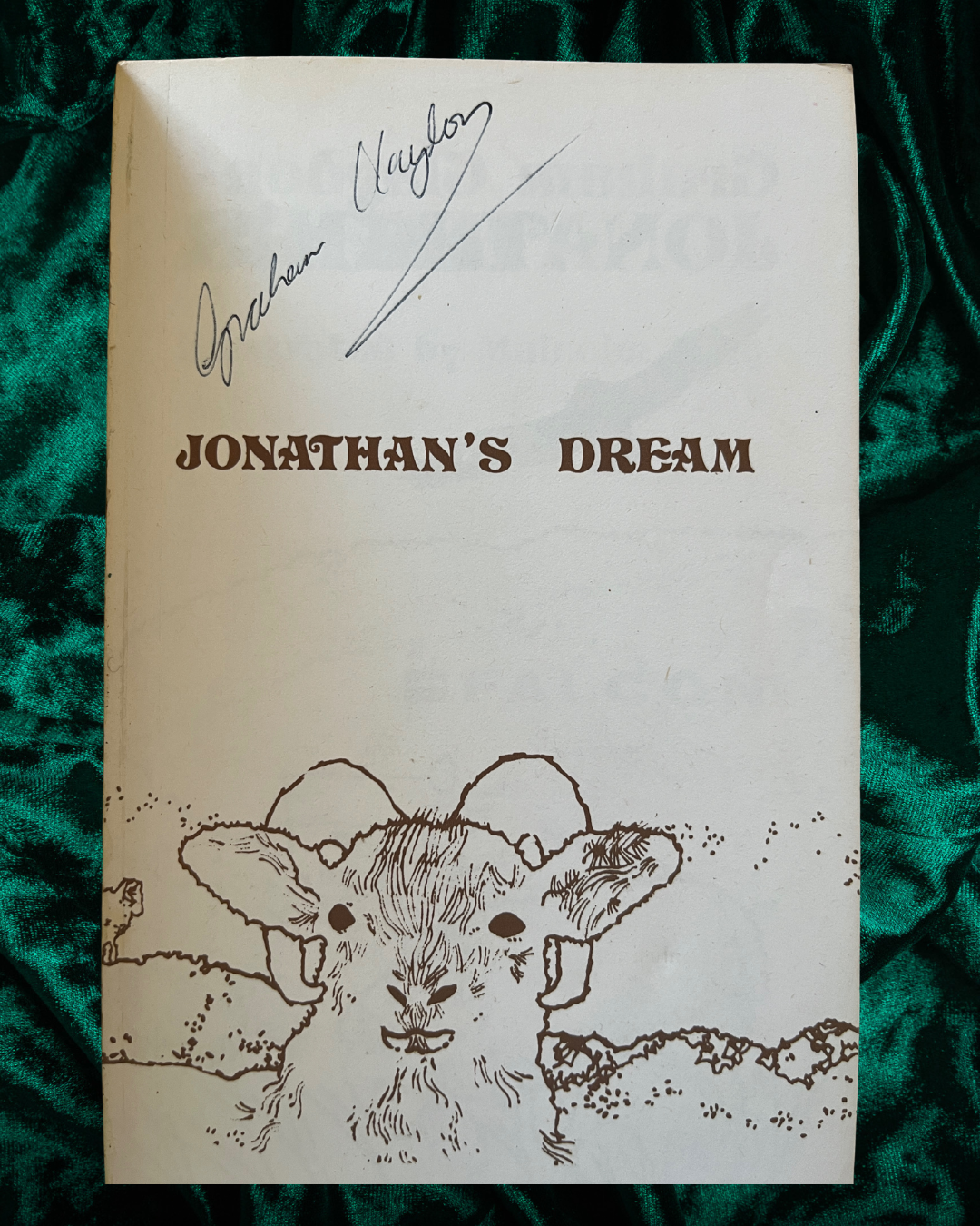 Jonathan’s Dream by Graham Claydon (signed by author)