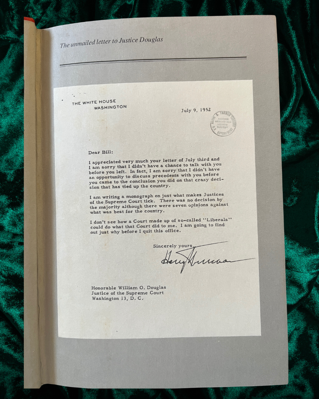 Strictly Personal and Confidential: The Letters Harry Truman Never Mailed Edited by Monte M. Poen