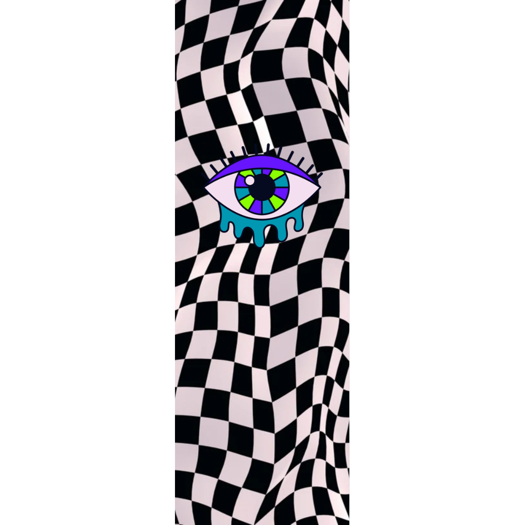 Trippy Checkerboard Bookmark