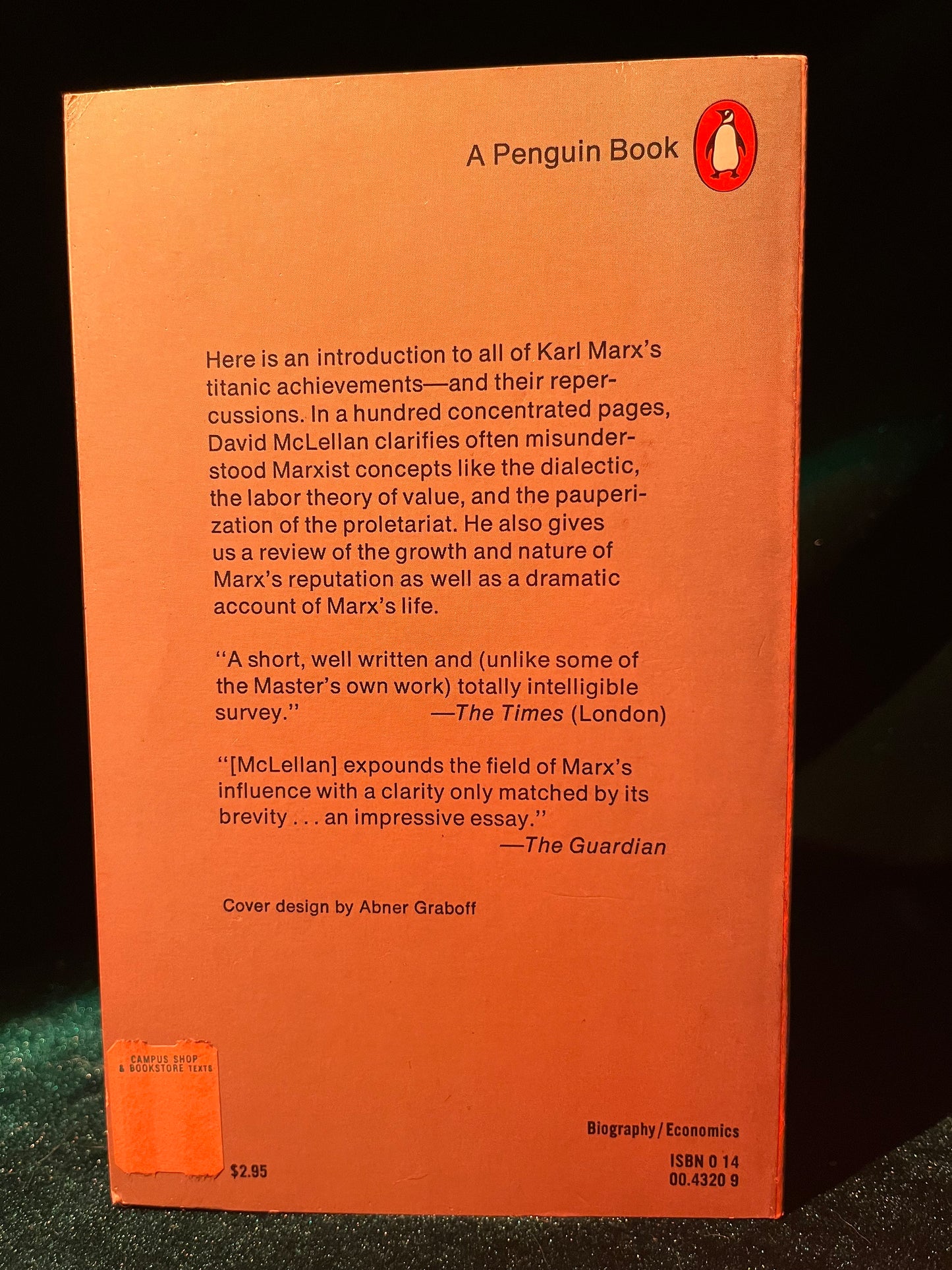 Karl Marx by David McLellan