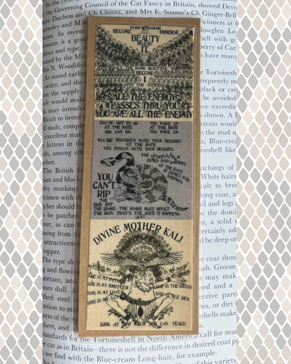 Ram Dass - Be Here Now Art Bookmark