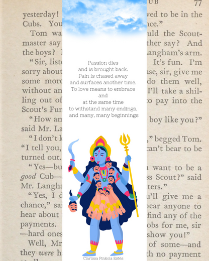 Clarissa Pinkola Estés x Kali Bookmark